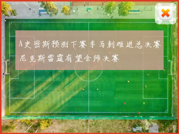 A史密斯预测下赛季马刺难进总决赛尼克斯雷霆有望会师决赛